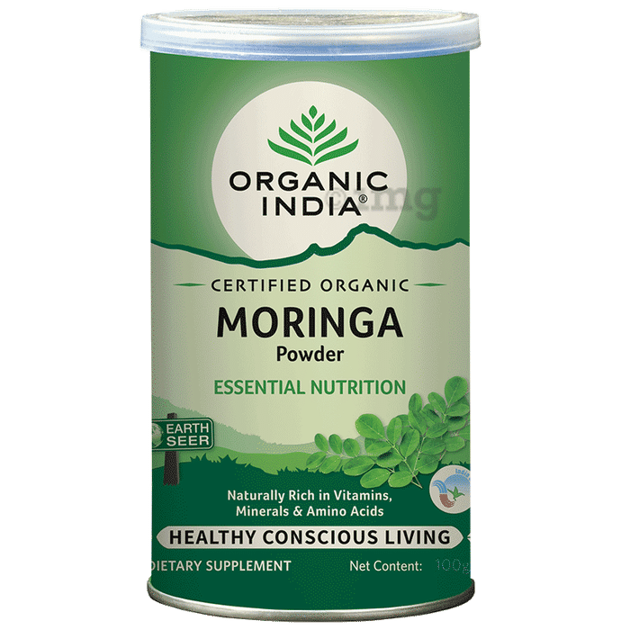 Organic India Moringa Powder | Manages Weakness, Fatigue & Inflammation