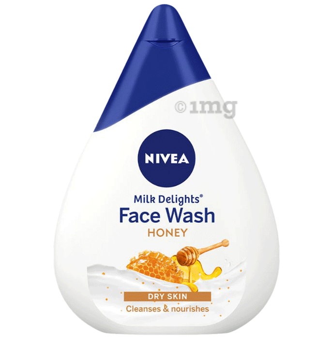 Nivea Milk Delights Dry Skin-Moisturizing Honey Face Wash