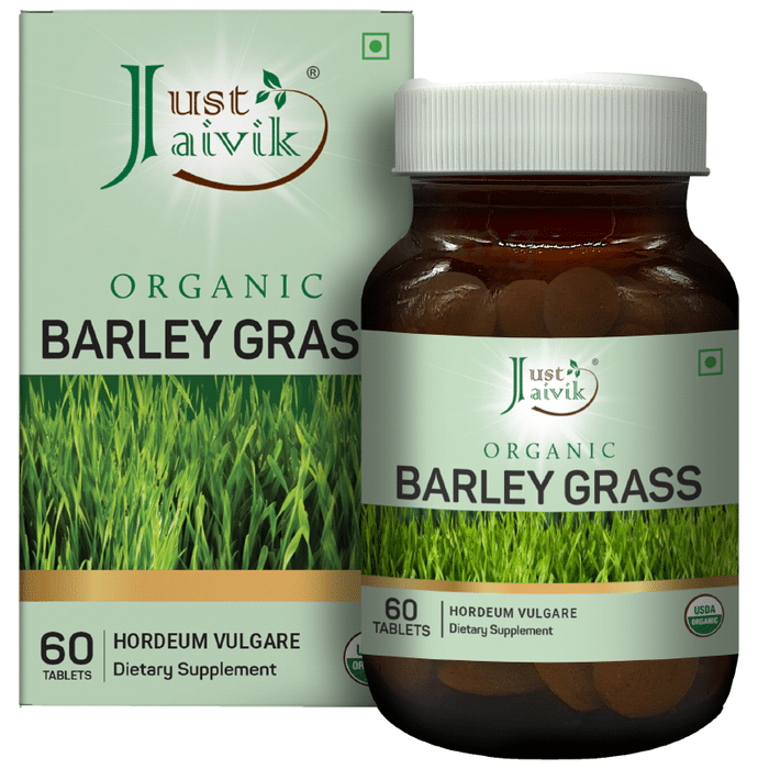 Just Jaivik Organic Barley Grass Tablet