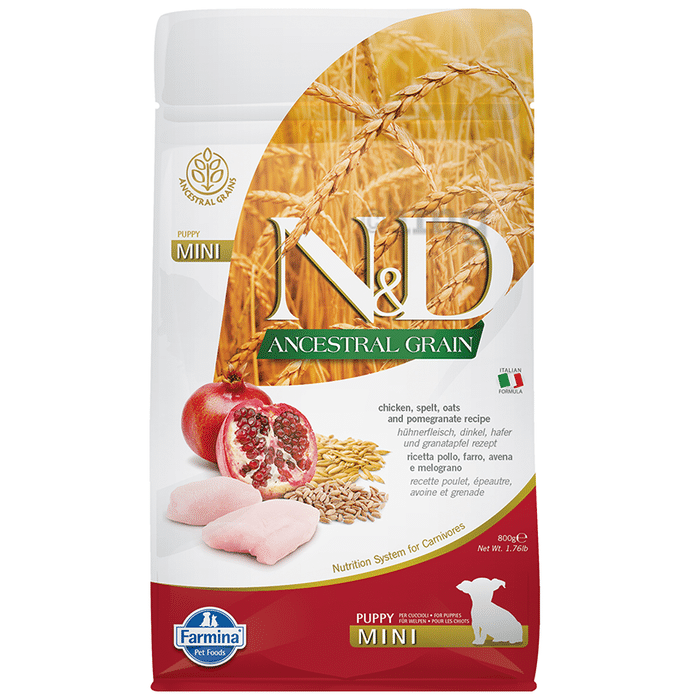 Farmina Pet Foods N&D Ancestral Grain for Puppy Mini Breed