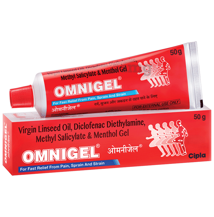 Omnigel for Fast Relief From Pain Sprain and Strain