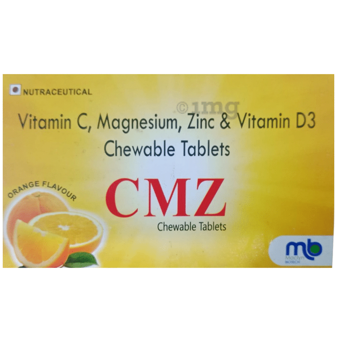 CMZ Chewable Tablet Orange