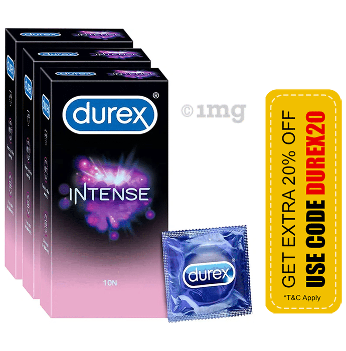 Durex Intense Stimulating Condom with Desirex Gel