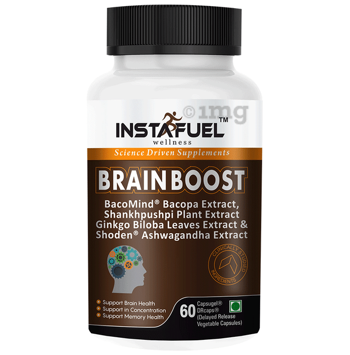 Instafuel Brainboost Delayed Release Vegetable Capsules