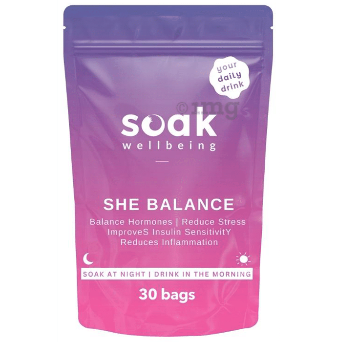 Soak Wellbeing She Balance Powder (1.5gm Each)