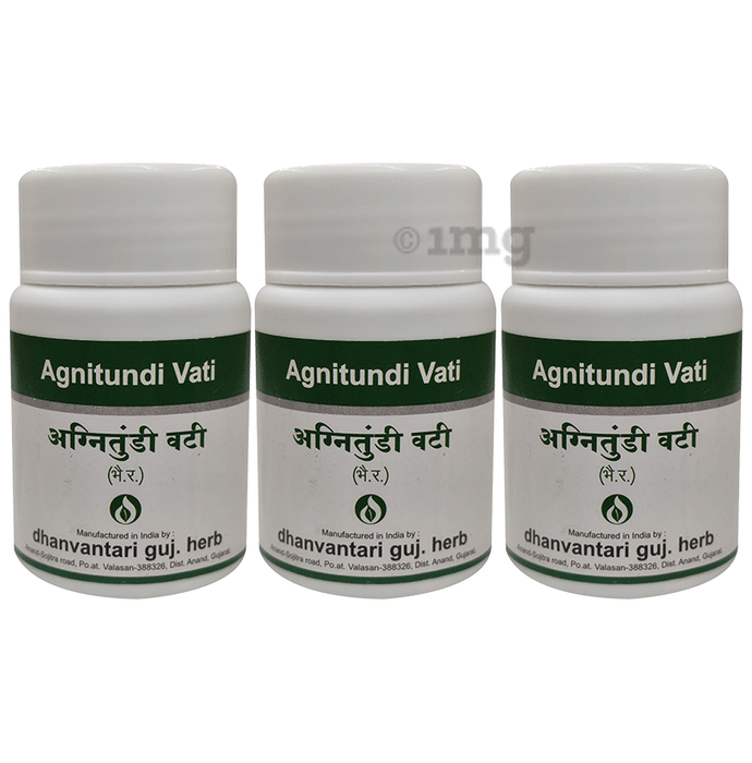 Dhanvantari Agnitundi Vati (60 Each)