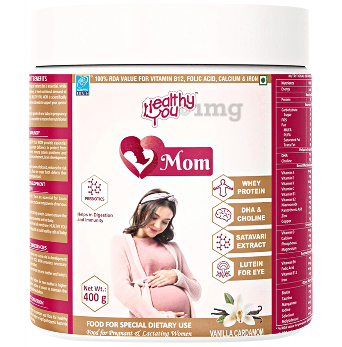Healthy You Mom Nutritional  Protein  Powder Vanilla Cardamom