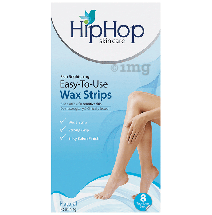Hiphop Skincare Natural Nourishing Body Wax Strips