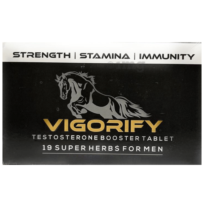 Vigorify Testosterone Booster 19 Herbs for Men Tablet