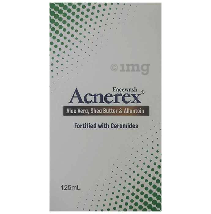 Acnerex Face Wash with Aloe Vera, Shea Butter & Allantoin