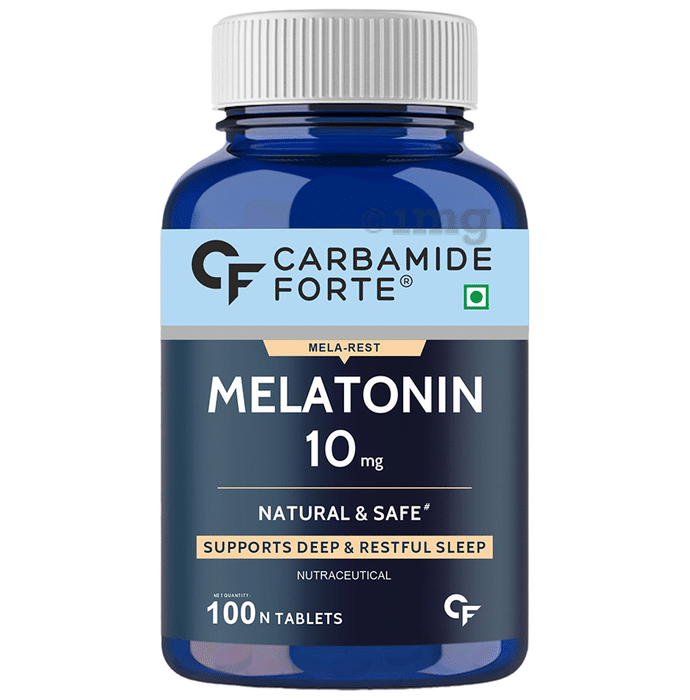 Carbamide Forte Melatonin 10mg Sleep Supplement Vegetarian Tablet