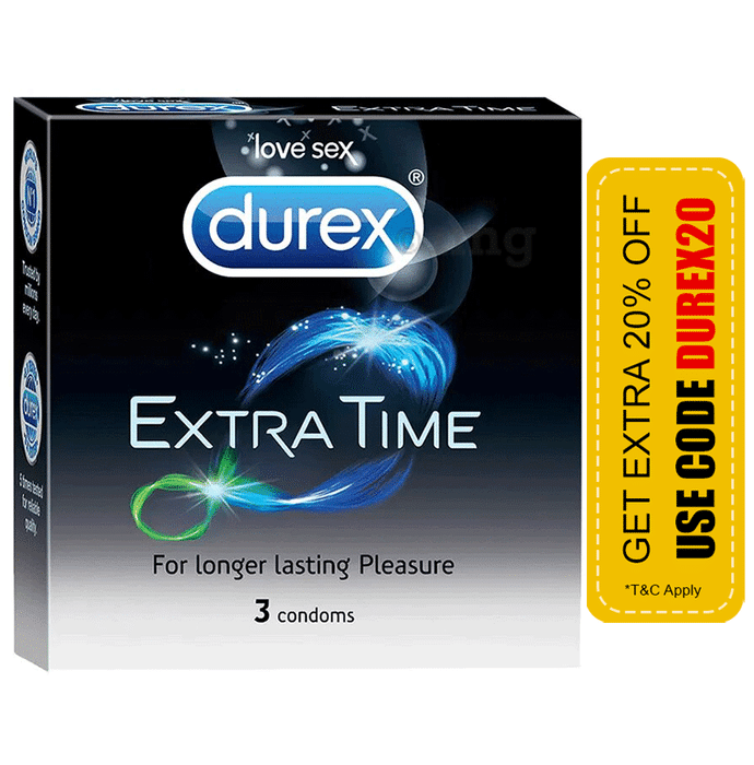 Durex Extra Time Condom Condom