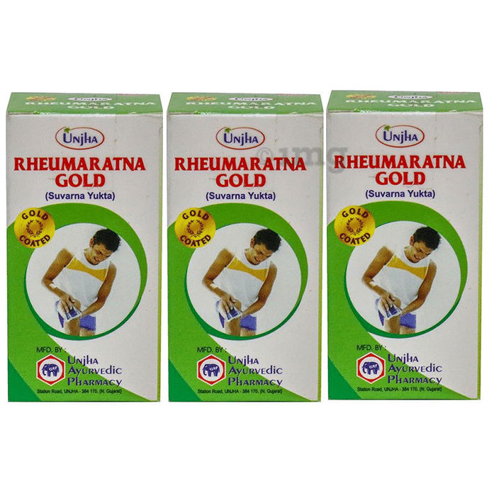 Unjha Rheumaratna Gold Tablet (15 Each)