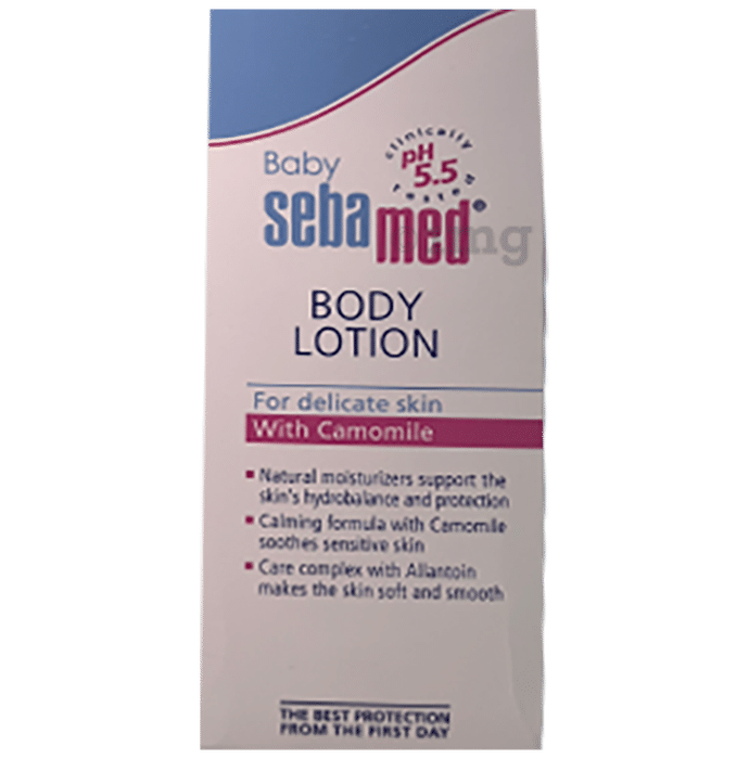 Sebamed Baby Lotion with Camomile & Allantoin | For Sensitive Skin