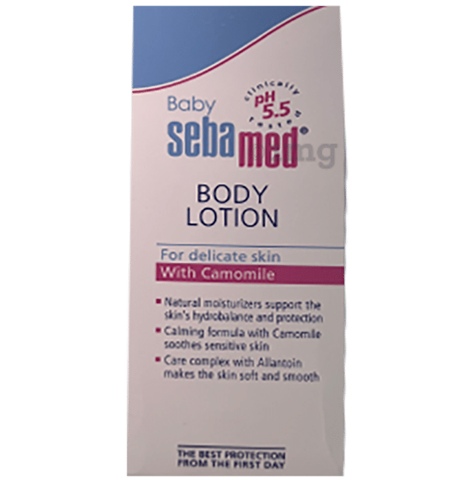 Sebamed Baby Body Lotion|pH 5.5|Long lasting moisturiser|Quickly absorbed|