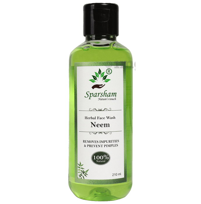 Sparsham Neem Herbal Face Wash (210ml Each)