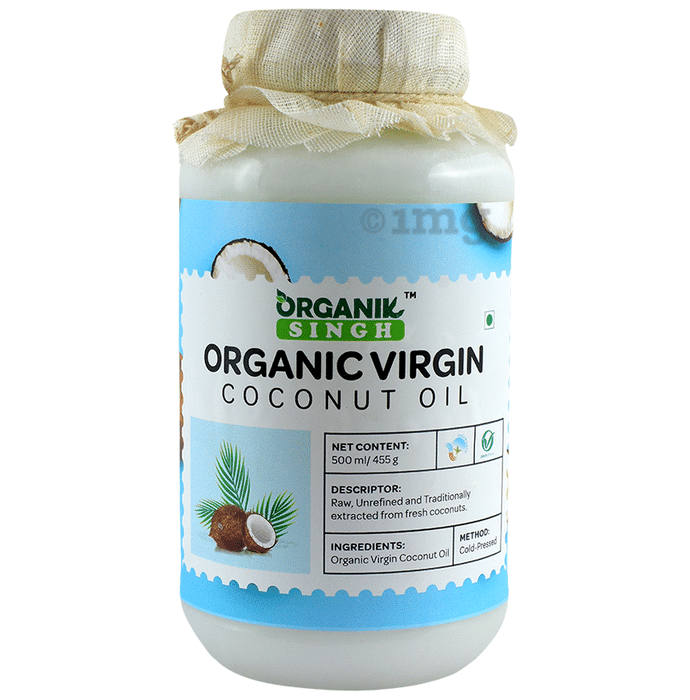 Organik Singh Organic Virgin Coconut Oil (500ml Each)