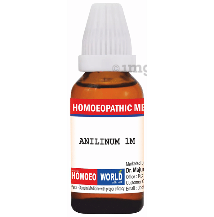 Dr. Majumder Homeo World Anilinum Dilution (30 ml Each) 1M