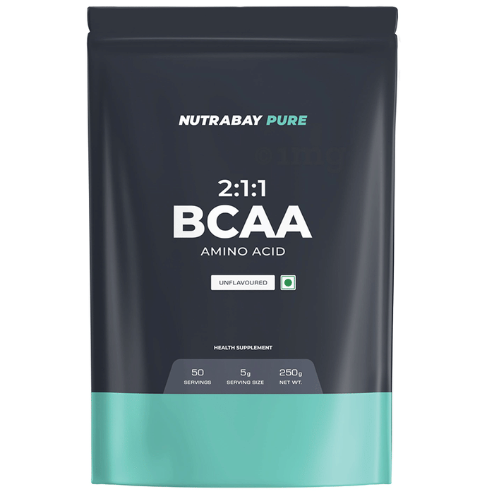 Nutrabay BCAA 2:1:1 Unflavoured