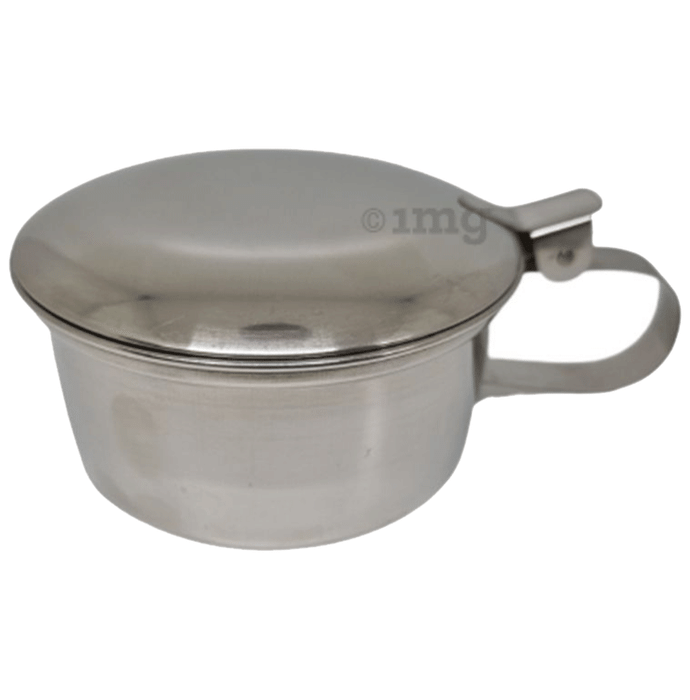 Sahyog Wellness Sputum Pot with Cover White