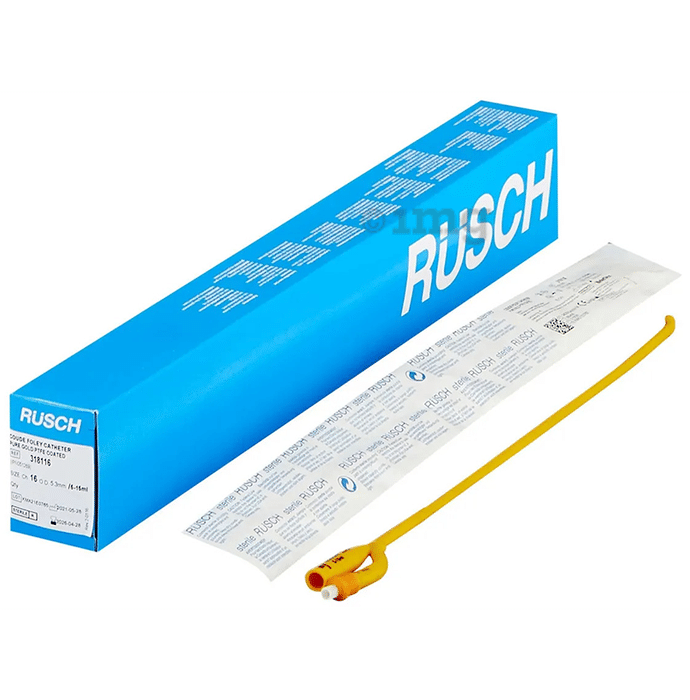 Rusch Foley Catheter 18FR 2 Way Catheter