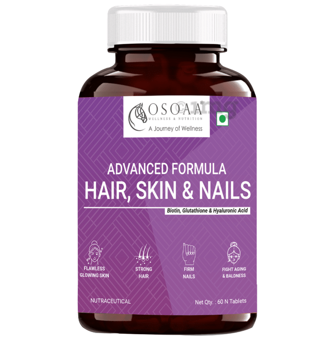 OSOAA Advance Formula Hair, Skin & Nails Tablet