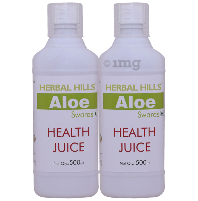 Herbal Hills Aloehills Swaras Health Juice Pack of 2