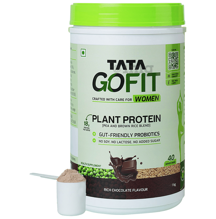 Tata Go Fit Plant Protein for Women Rich Chocolate