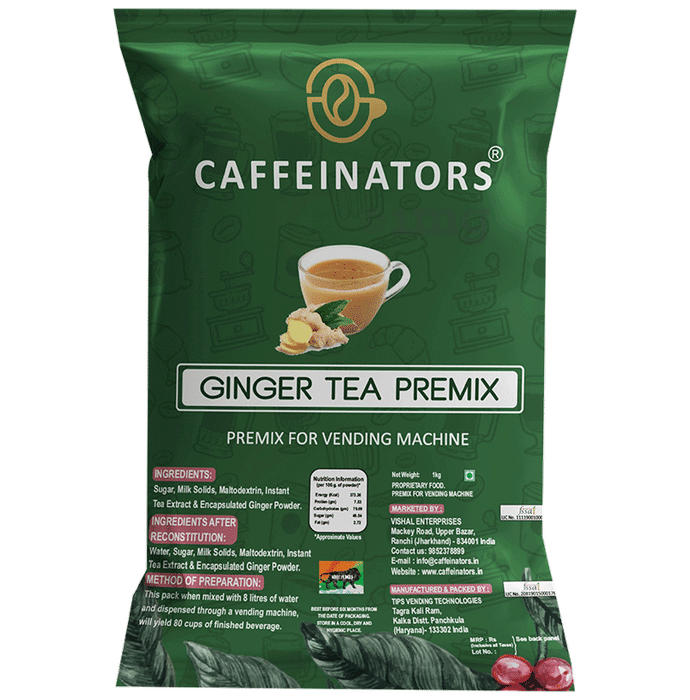Caffeinators Tea Instant Premix Chai (1kg Each) Masala