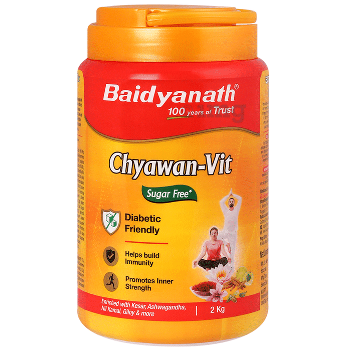 Baidyanath Chyawan-Vit Sugarfree Chyawanprash for Boosting Immunity