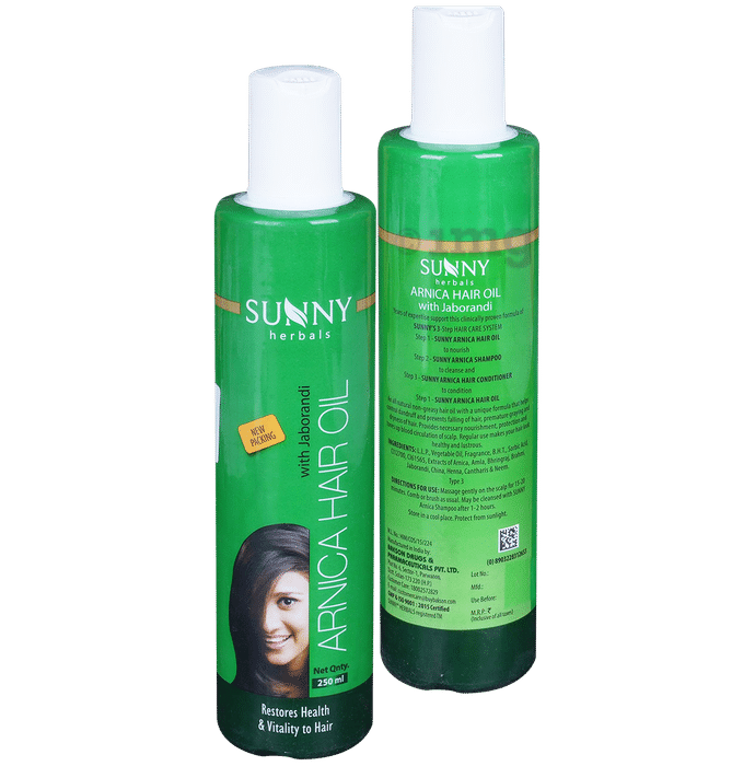 Bakson's Sunny Arnica Hair Oil with Jaborandi