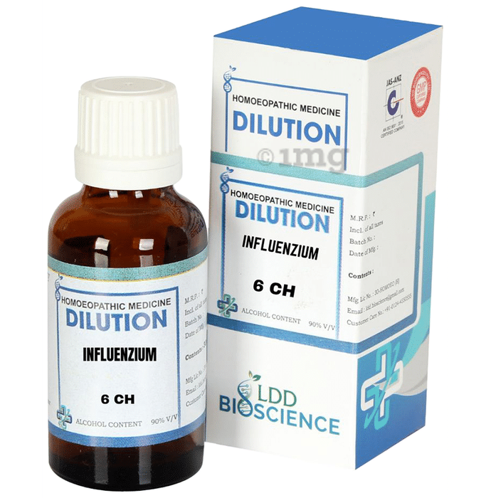 LDD Bioscience Influenzium Dilution 6 CH