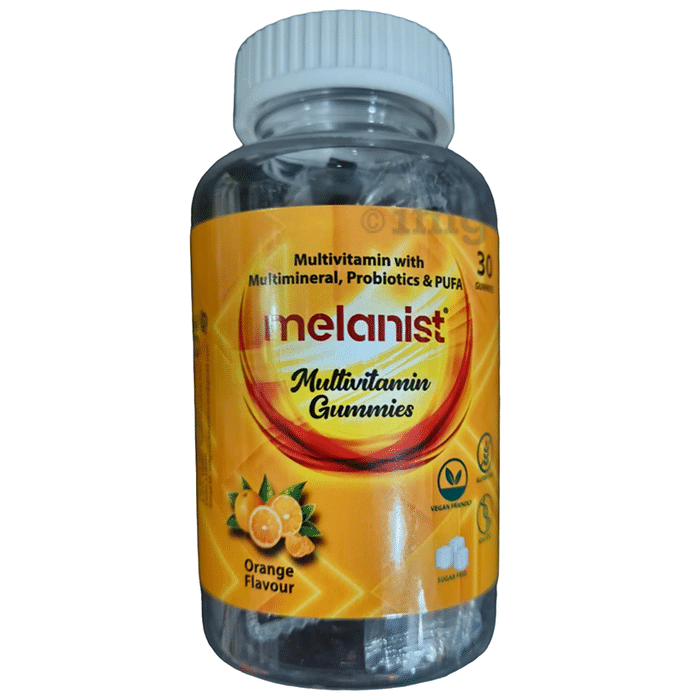 Melanist Multivitamin Gummies Orange