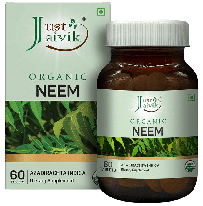 Just Jaivik Organic Neem Tablet