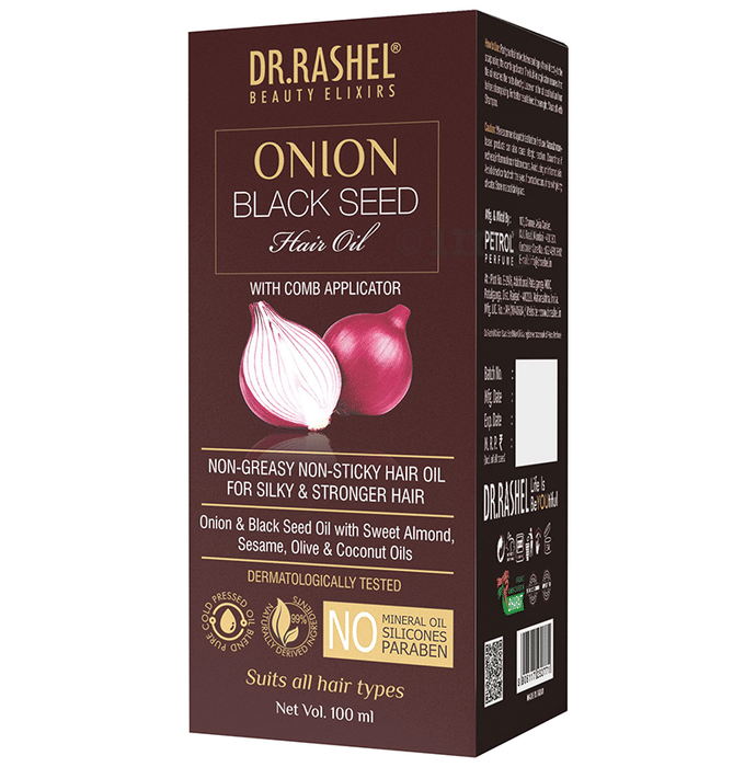 Dr. Rashel Onion Black Seed Hair Oil Buy bottle of 100.0 ml Oil at