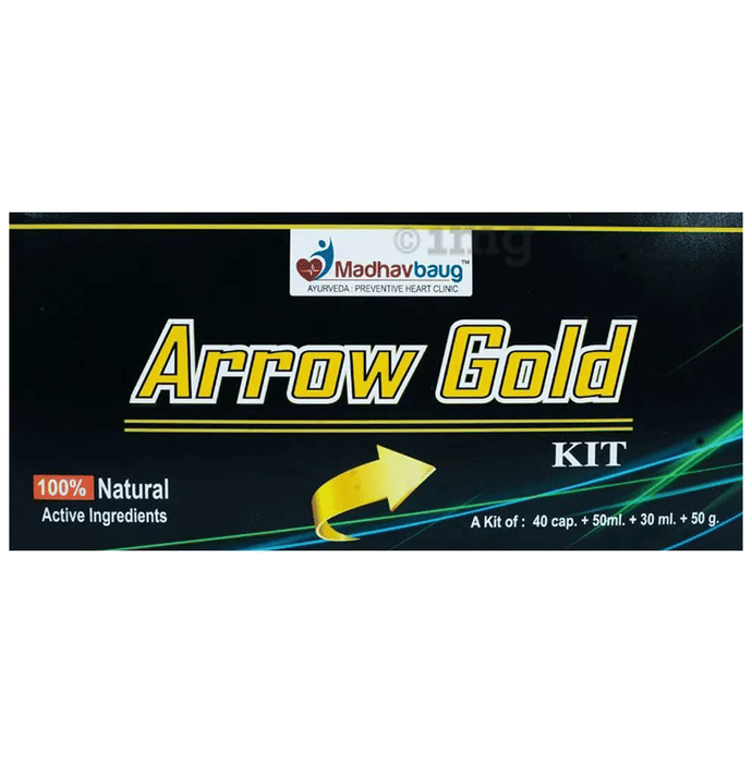 Madhavbaug Arrow Gold Kit Buy box of 1.0 Kit at best price in India 1mg