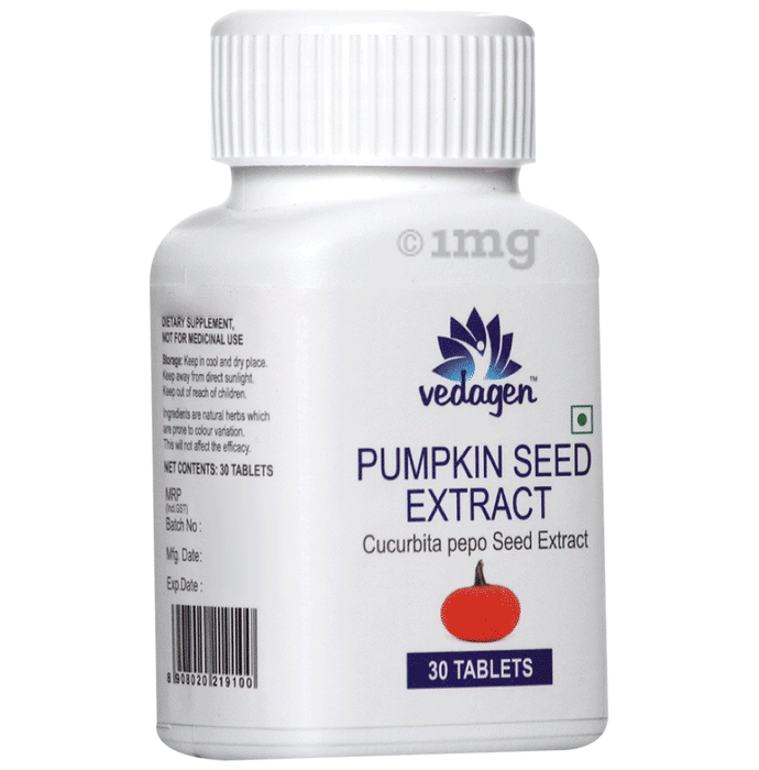 Vedagen Pumpkin Seed Extract Tablet(30 Each)