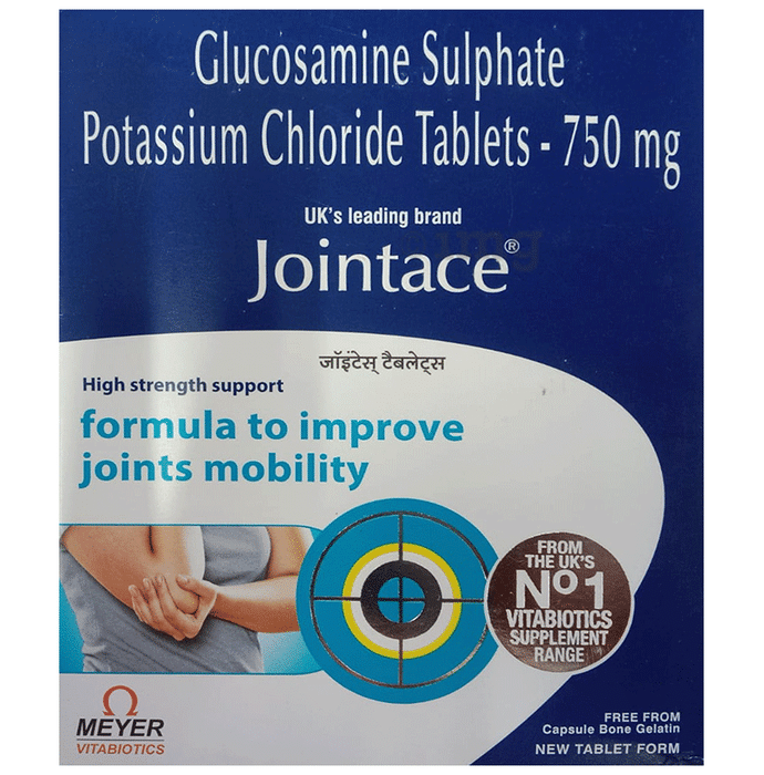 Jointace 750mg Tablet with Glucosamine Sulphate & Potassium Chloride