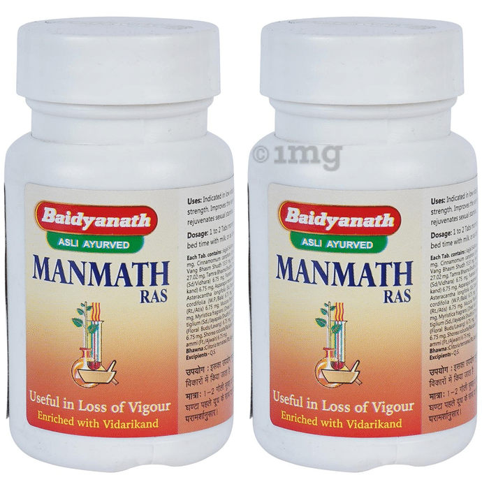 Baidyanath Manmath Ras Tablet (40 Each)