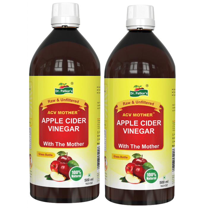 Dr. Patkar's Apple Cider Vinegar with the Mother (500ml Each)