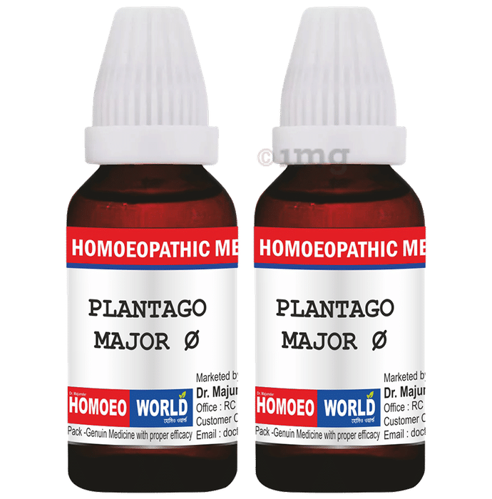 Dr. Majumder Homeo World Plantago Major Mother Tincture (30ml Each) Q