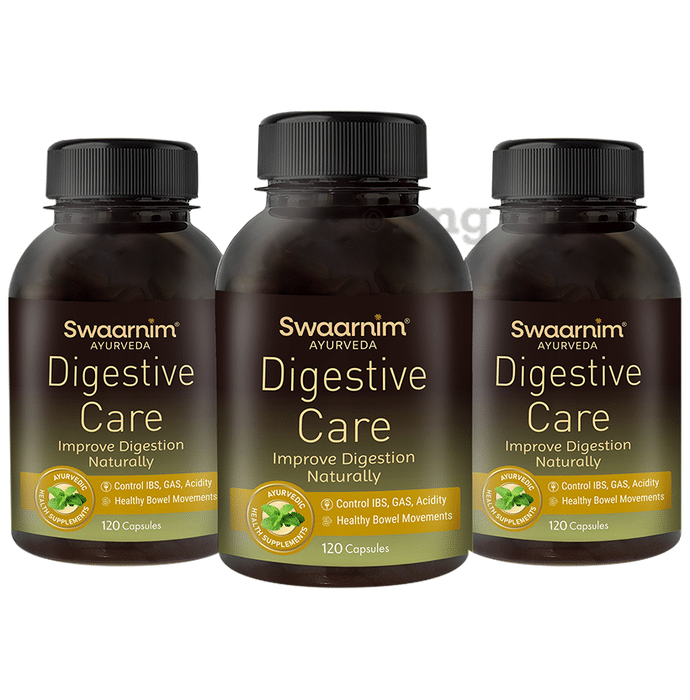 Swaarnim Ayurevda Digestive Care Capsule (120 Capsule)