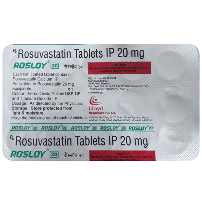 Rosloy 20 Tablet