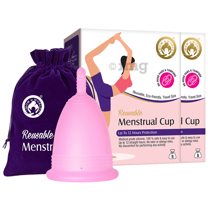 Mom & World Reusable Menstrual Cup for Women Small