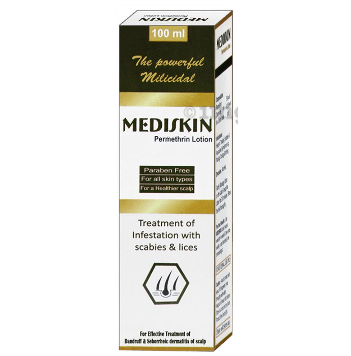 Dr. Ethix's Mediskin Permethrin Lotion (100ml Each)