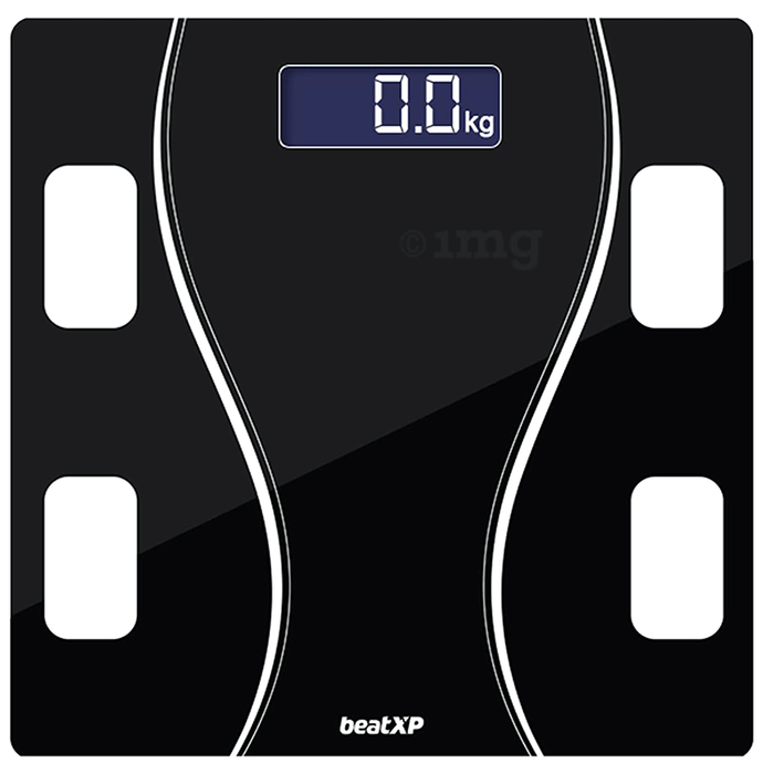 beatXP Weighing Scale Glass Fusion Black