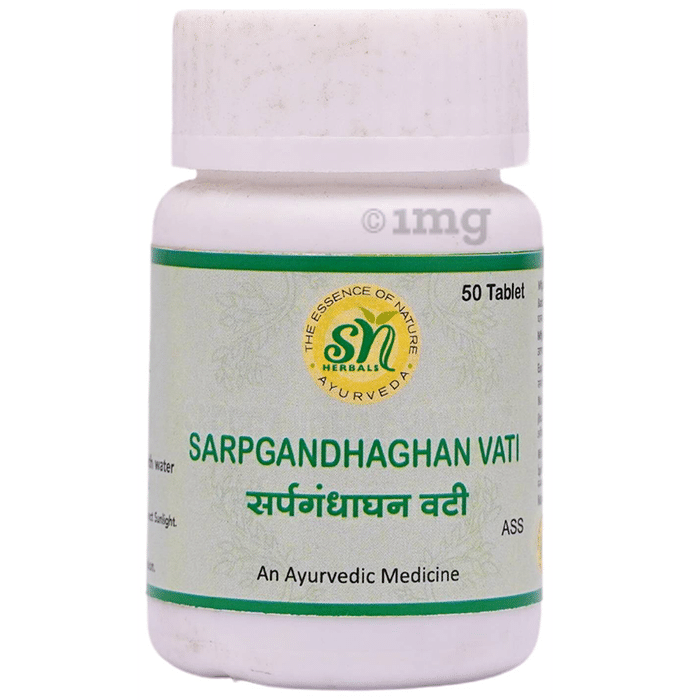 SN Herbals Sarpgandha Ghan Vati Tablet