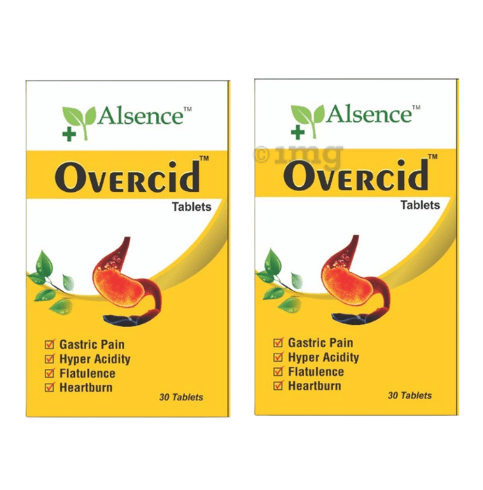Alsence Overcid Tablet (30 Each)