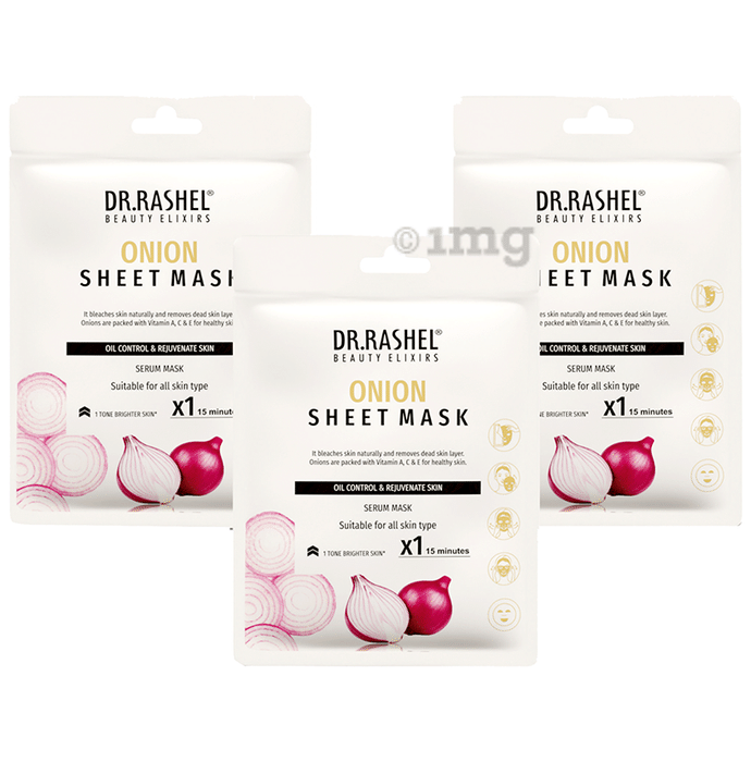 Dr. Rashel Onion Sheet Mask(20gm Each)