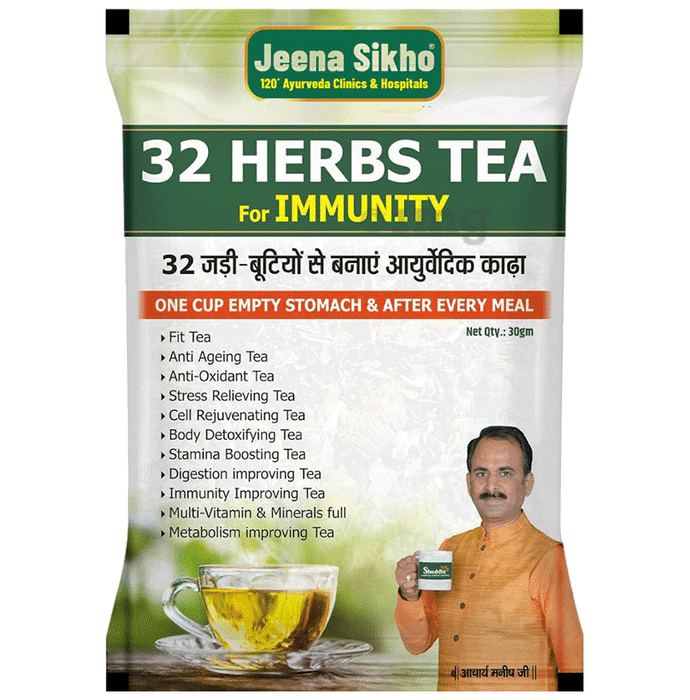 Jeena Sikho 32 Herbs Tea for Immunity